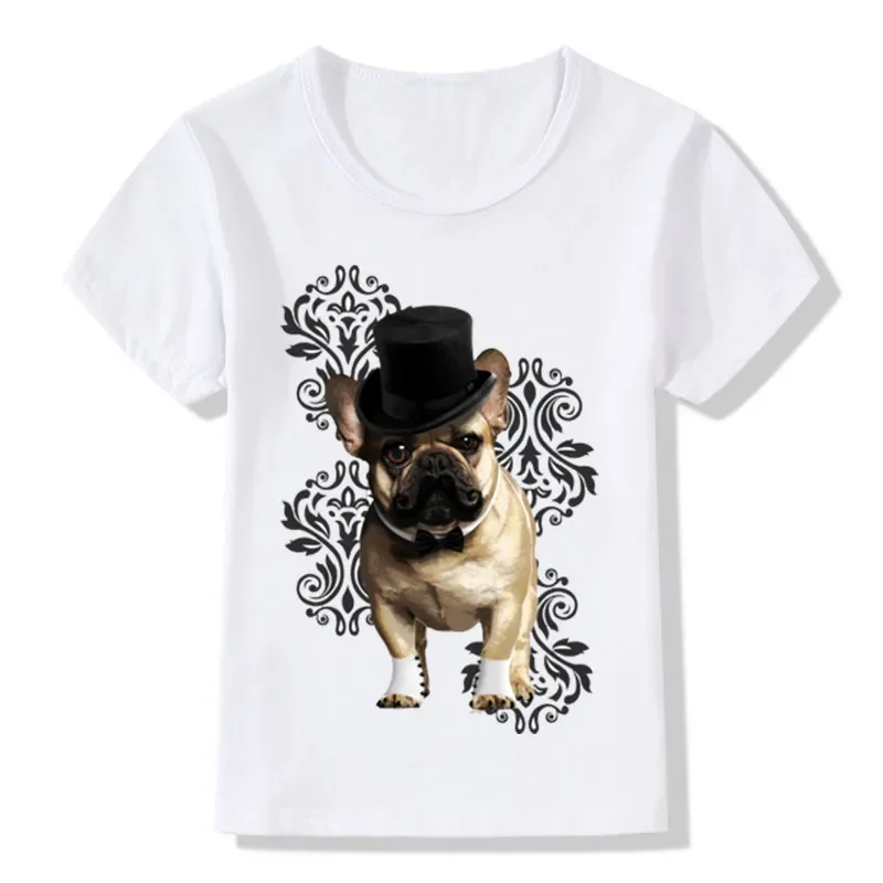 2019 3D Chic Dog Print Funny T-Shirts for Children Boys and Girls Summer Tees Kids Novelty Hipster Pug Tops Baby T-Shirt,ooo2041