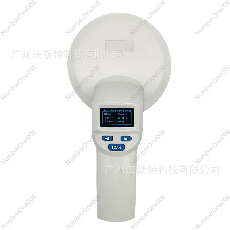 Handheld FDX-B 134.2K Animal Tag Reader Animal Ear Tag Collector Glass Tube Label