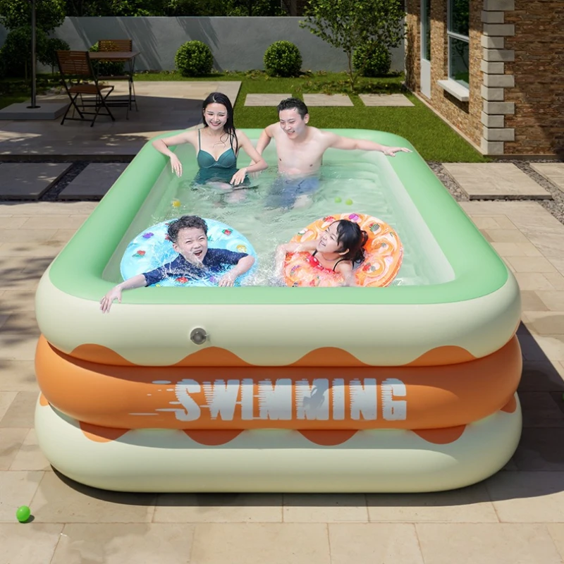 Inflatable Outdoor Pool Kids Baby Portable Foldable Backyard Splash Play Ball Pit Water Gun Kids Pool Swimming Pool Accessories - view 5