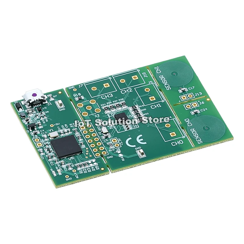 LDC1314EVM LDC1314 Evaluation Module for Inductance to Digital Converter with Sample PCB Coils