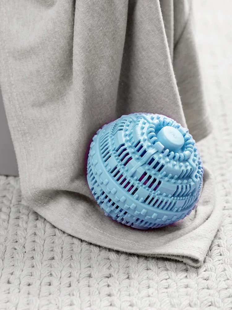 Plus-Sized Laundry Ball Decontamination Anti-Winding Washing Machine to Fantastic Fuzz Ball Remover Laundry Fragrance Magic Ball