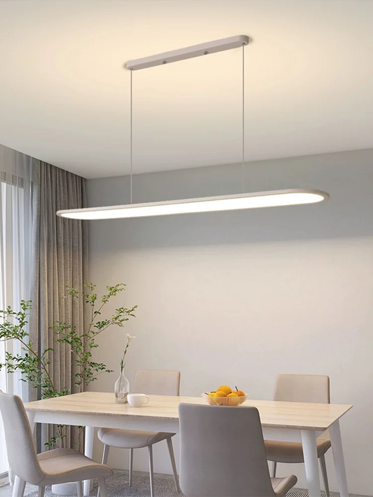 식당용 조명기구 현대식 샹들리에 산업용 조명 침실용 섬 조명 블랙 화이트 연구 책상 조명 led