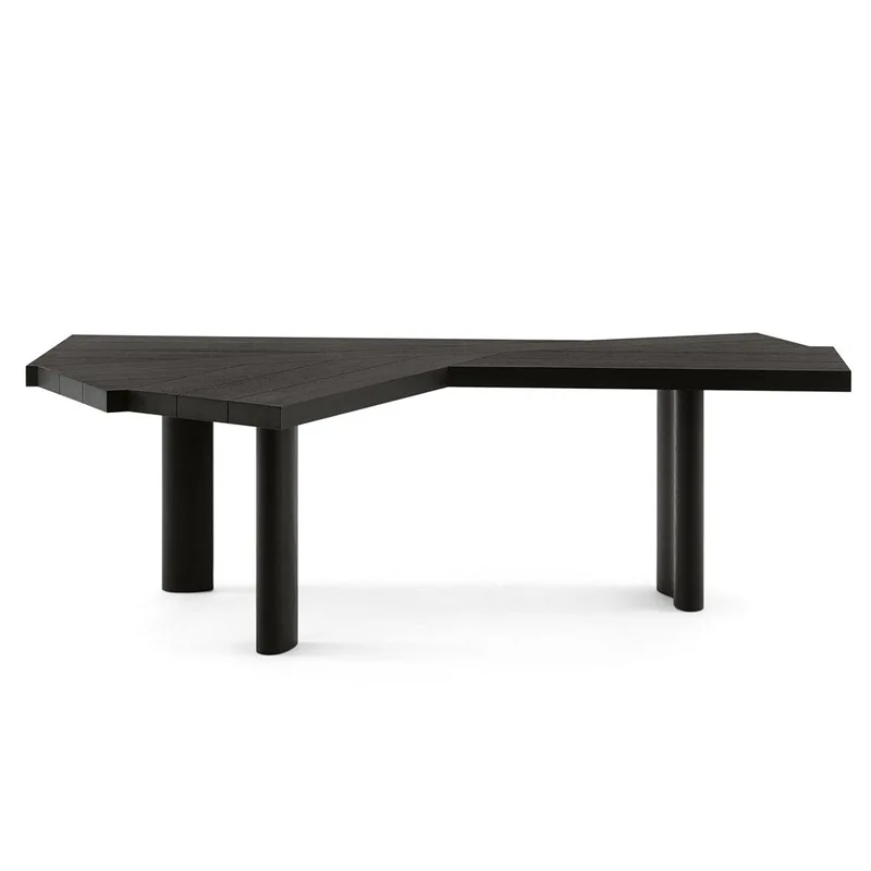 

Italian desk, medieval creative special-shaped, solid wood pine office desk