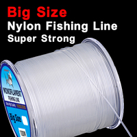 100m Big Game Monofilament Fishing Line Sea Fishing Nylon Fishing Line Super Strong Thick Fishline Japan Material Fishing Goods