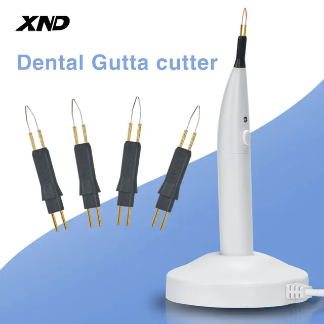 XND 4 końcówki obcinacz do zębów i dziąseł dentystyczne cięcie gutaperczy bezprzewodowe gniazdo ładowania System ogrzewania narzędzia dentystyczne sprzęt
