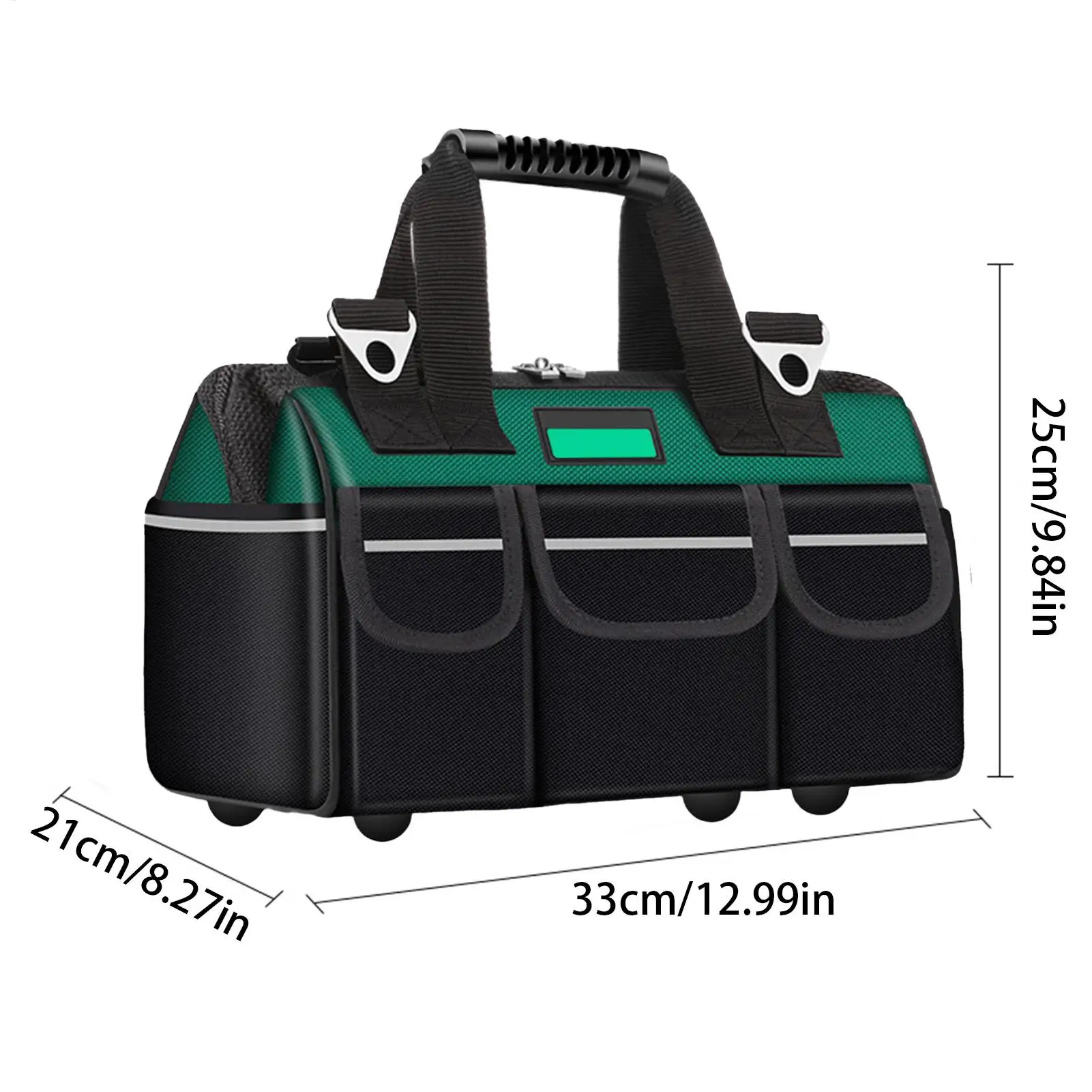 أكياس الأدوات 600D أكسفورد الحقيبة مع حزام الكتف سعة كبيرة أكياس أداة الثقيلة لعتاد كهربائي البناء العمل سيارة #6