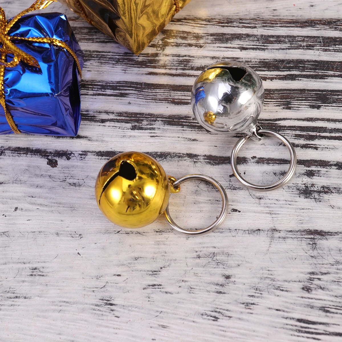 

12 Pcs Kitten Collars Pet Bell Christmas Party DIY Craft Accessories Cat Bells for Puppy Dog Small