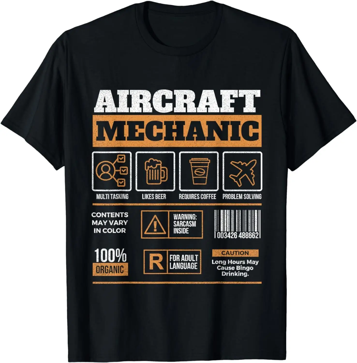 NEW! Aircraft Mechanic Aviation Technician Airplane Gift T-Shirt - MADE IN USA