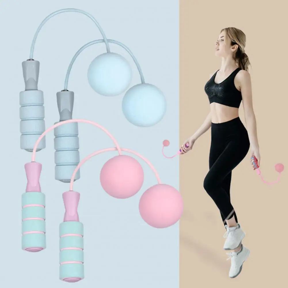 

Non-slip Handle Skipping Rope 360-degree Rotation Skipping Rope Weighted Tangle-free Cordless Jump Ropes with for Indoor