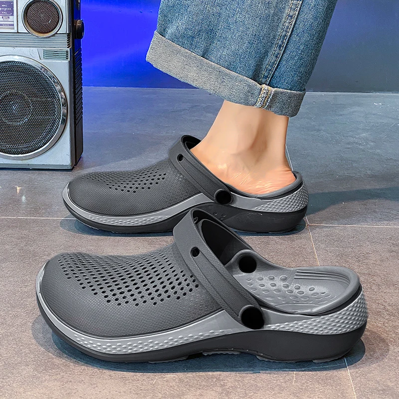 Men's Summer Sandals Non-Slip Toe-Toe Sandals for Outdoor Use Large Size Sports Beach Slippers Fashion Shoes for Men - view 6