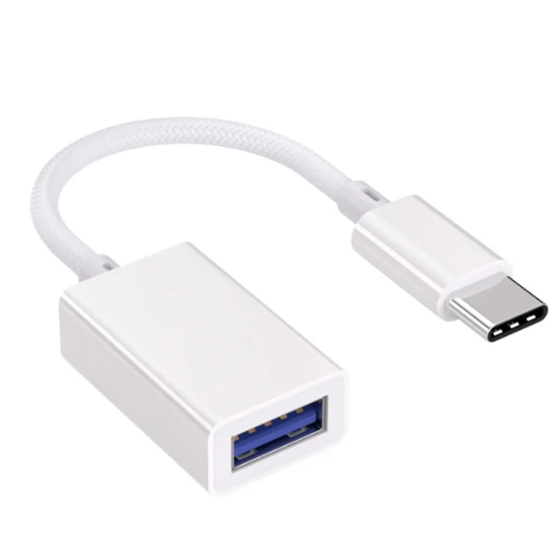 A76F-OTG Adapter Typec To USB Double-Sided 3.0 Adapter Cable To USB Flash Drive Suitable For  16/15 Android Converter