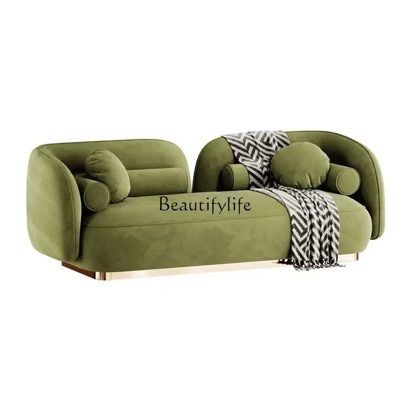 

*New postmodern creative fabric sofa