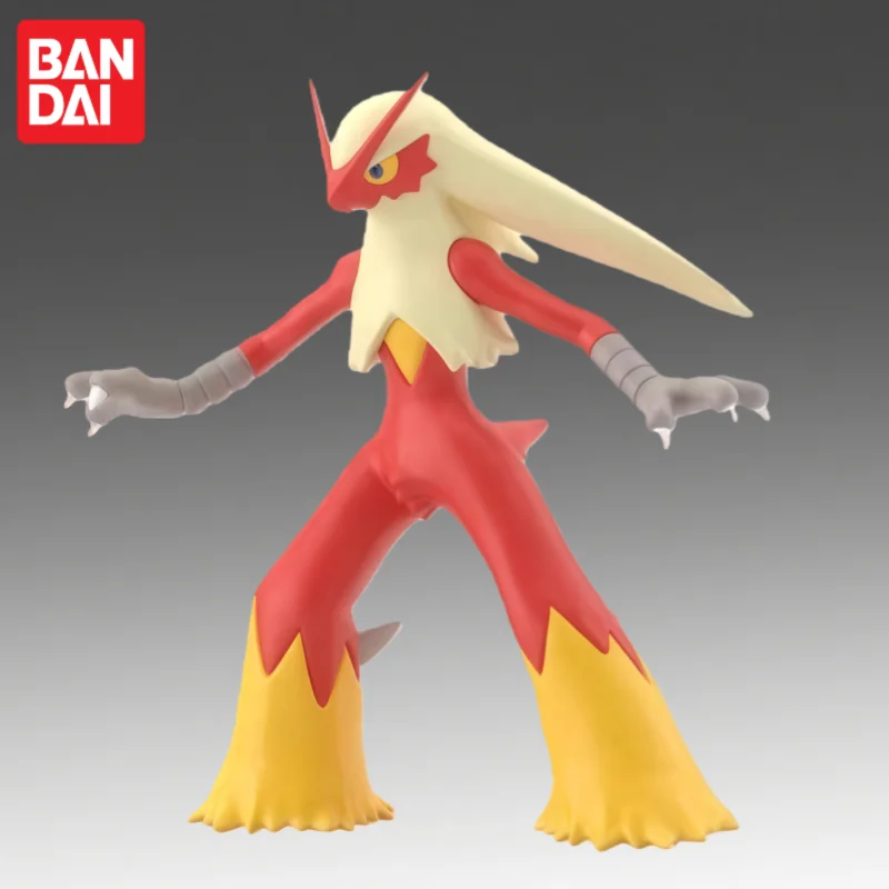 В наличии Bandai, оригинальная экшн-фигурка Banpresto Pokemon Blaziken, модель куклы, новая коробка, гаражные украшения, коллекционная