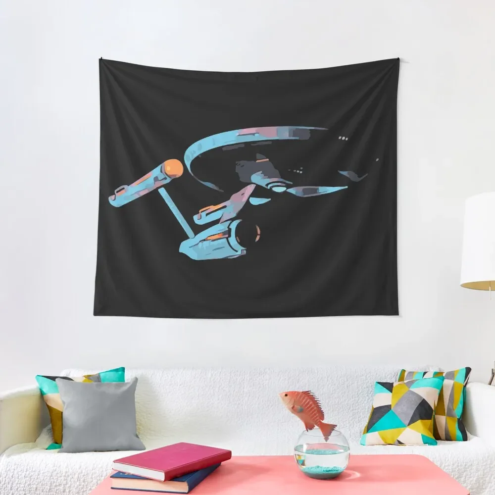 

To boldly go Tapestry Wall Decor Hanging Wall Coverings Room Decoration Korean Style Living Room Decoration Tapestry