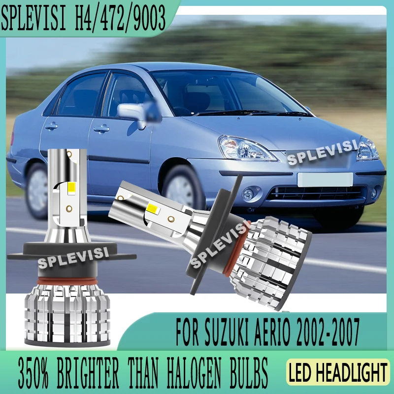 

Energy-efficient Stable Performance 24000LM/Pair H4/9003 Car Headlight Bulbs LED For SUZUKI Aerio 2002 2003 2004 2005 2006 2007