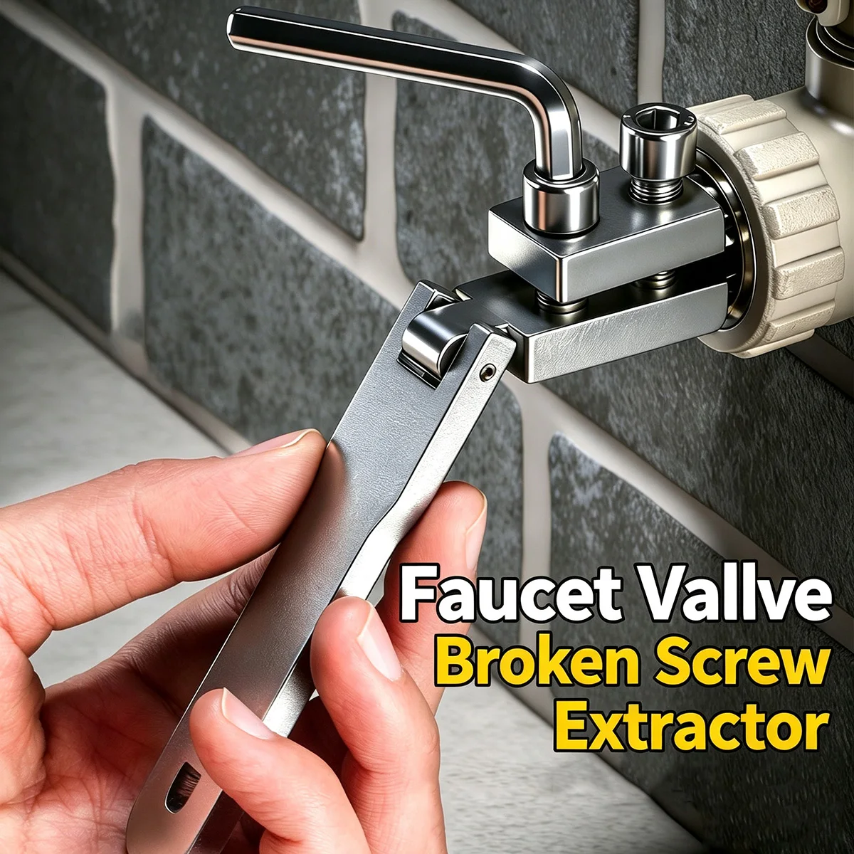 Broken Pipe Extractor Tool 1/2 3/4 Inch Carbon Steel Easy Out Faucet Valve Screw Plumbing Repair Motorcycle Accessories