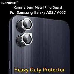 For Samsung Galaxy A06 A16 A05 A05S Ultra Thin Clear Luxury Camera Lens Protector Metal Ring Guard Tempered Glass Film Cover Cap