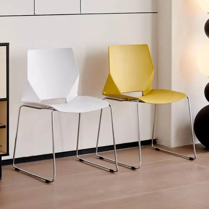 Scandinavian Modern Dining Chair Ergonomic Plastic Task Chair Commercial Conference & Meeting Chair