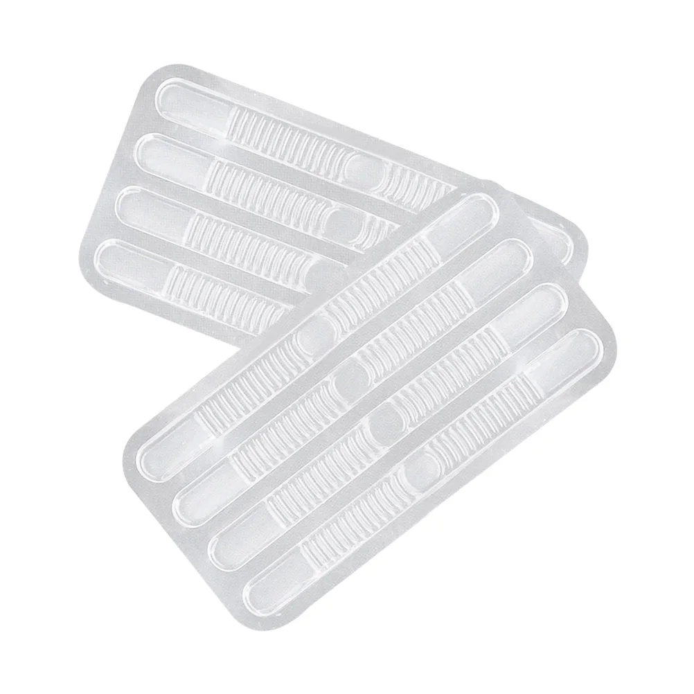 

2 Pack Heel Stickers Thin Adhesive Tape for Shoes Cushion Care Anti Wear Transparent Jelly Pads Ladies High Athletic New