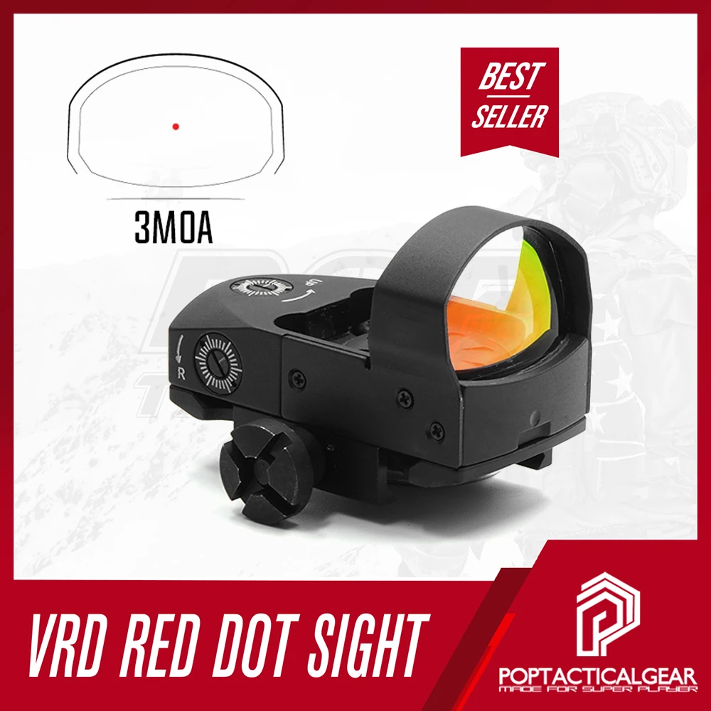 VMD-3103 Red Dot Sight 6068 Aluminum CNC Tech IPX7 Lightweight Open Reflex Rifle Scope for Hunting Airsoft Wargame