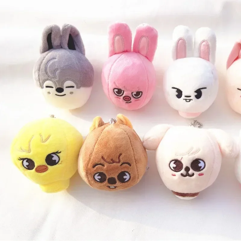 Kpop Skzoo Plush Toys Japan Fan Meeting Kawaii Cartoon Animal Plushie Keychain Bang Chan LeeKnow ChangBin HyunJin Felix Gifts