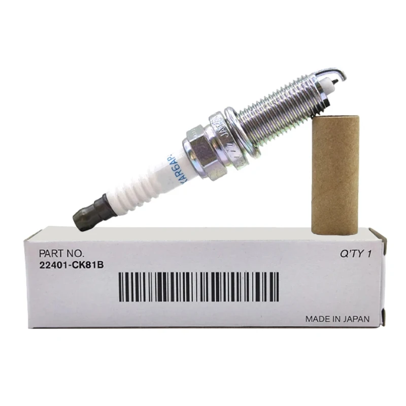 4/6pcs 22401-CK81B LZKAR6AP-11 Iridium Spark Plug for Nissan QASHQAI TIIDA X-TRAIL NOTE MICRA Renault LZKAR6AP11 22401CK81B