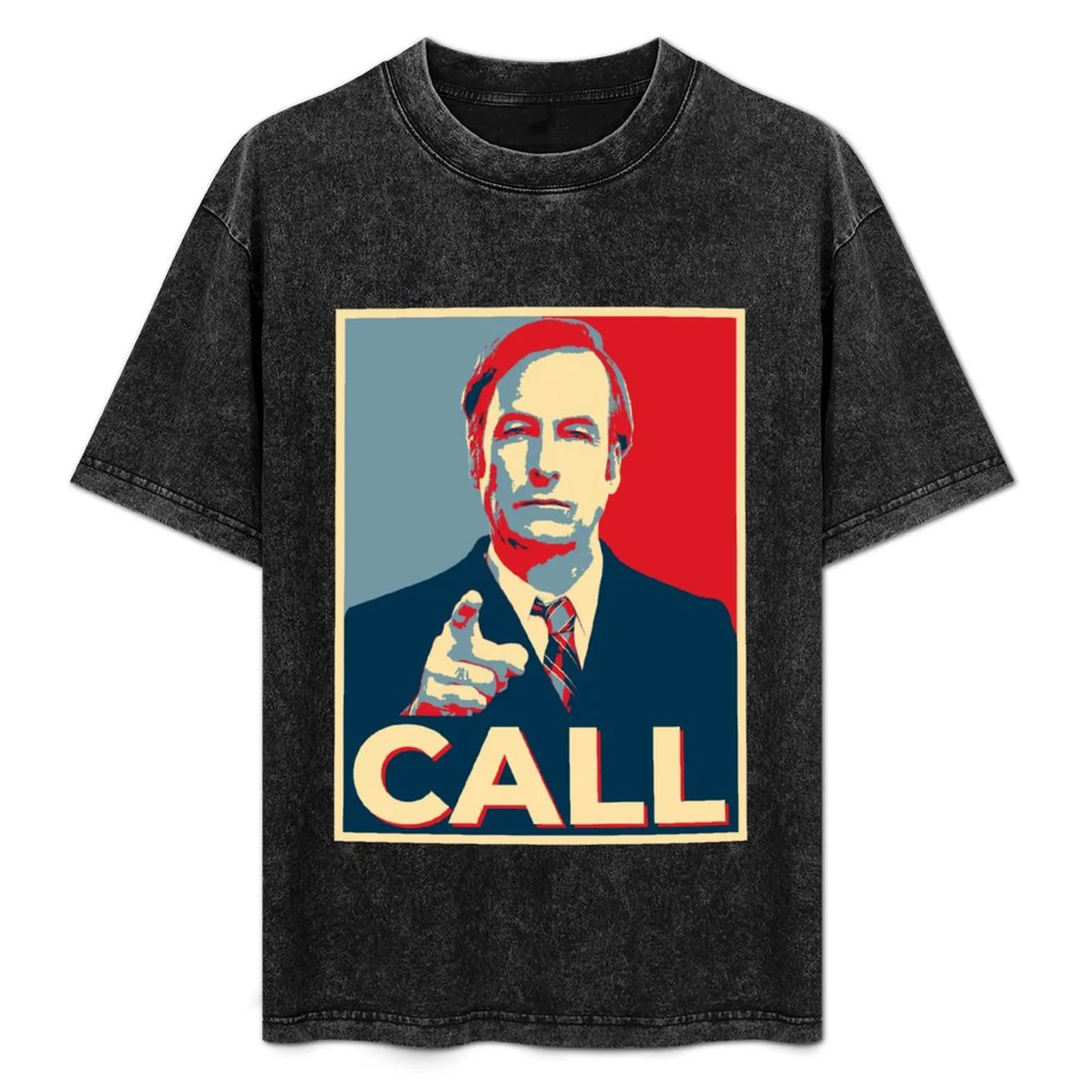 Camiseta con estampado de arte pop de Saul Goodman Better Call Saul, camiseta básica de manga corta de talla grande