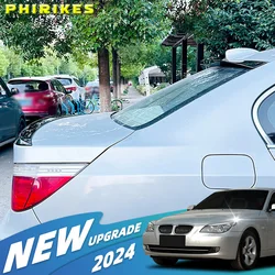 Bmw E60 520i 530i 535i 540i 550i M5 2004-2010 M4 스타일 자동차 리어 스포일러 캡 뒷 트렁크 지붕 부츠 립 스포일러 윙 튜닝
