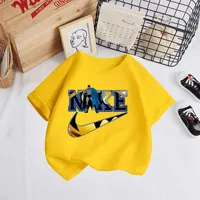 Batman 2024 Summer New Children's and Baby T-shirts Exploding Fashion 3-12 Year Old Boys and Girls T-shirts Multi-color