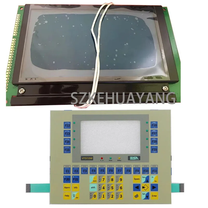 New Lcd Screen Display / Membrane Keypad Keyboard Switch For ESA VT310W VT310WA0000