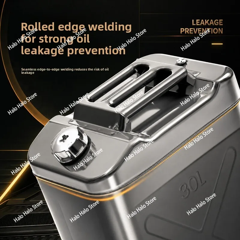 Stainless steel  drum thickened 10L20 liters car spare 304 stainless steel special oil drum