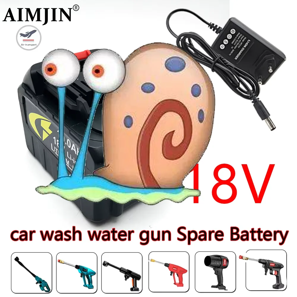 

18V universal lithium battery 10Ah , For farm tools, car washing machine spray guns, sprinkler gun battery accessories