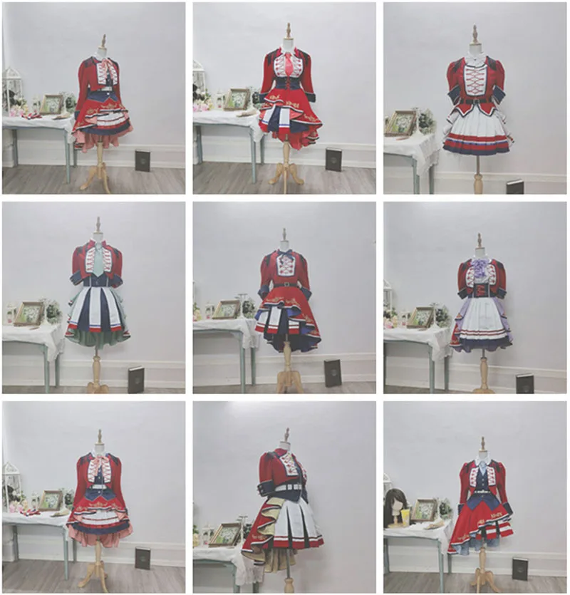 

COSLEE Lovelive!Aqours Muse 9th Anniversary Resurrection Concert Cosplay Costume Hanayo Eli Tojo Maki Kotori Rin All Members