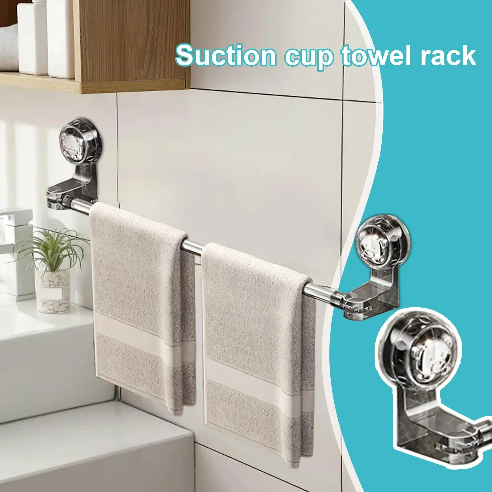 

Настенные вешалки для полотенец для ванной комнаты, вешалка для полотенец, настенная стойка для хранения, присоска, регулируемый держатель, органайзер для хранения халатов