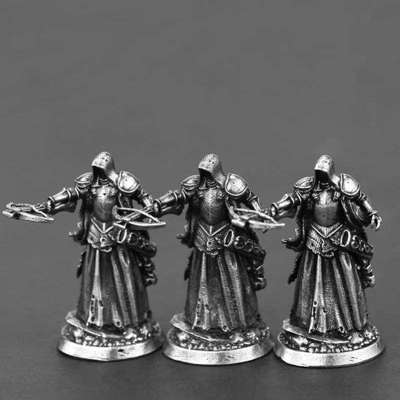 Metall Soldat Modell Action figuren Spielzeug Jungen Desktop Brettspiel Schach Ornament Zubehör statische Puppe Ornament Geschenk für Freund