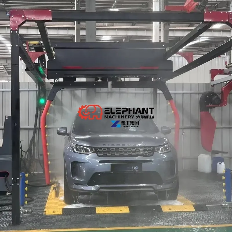 Dual-Arm Automatic Touchless Car Wash Machine High Pressure Vehicle Cleaning Equipment Full Auto Washer for Garage Service