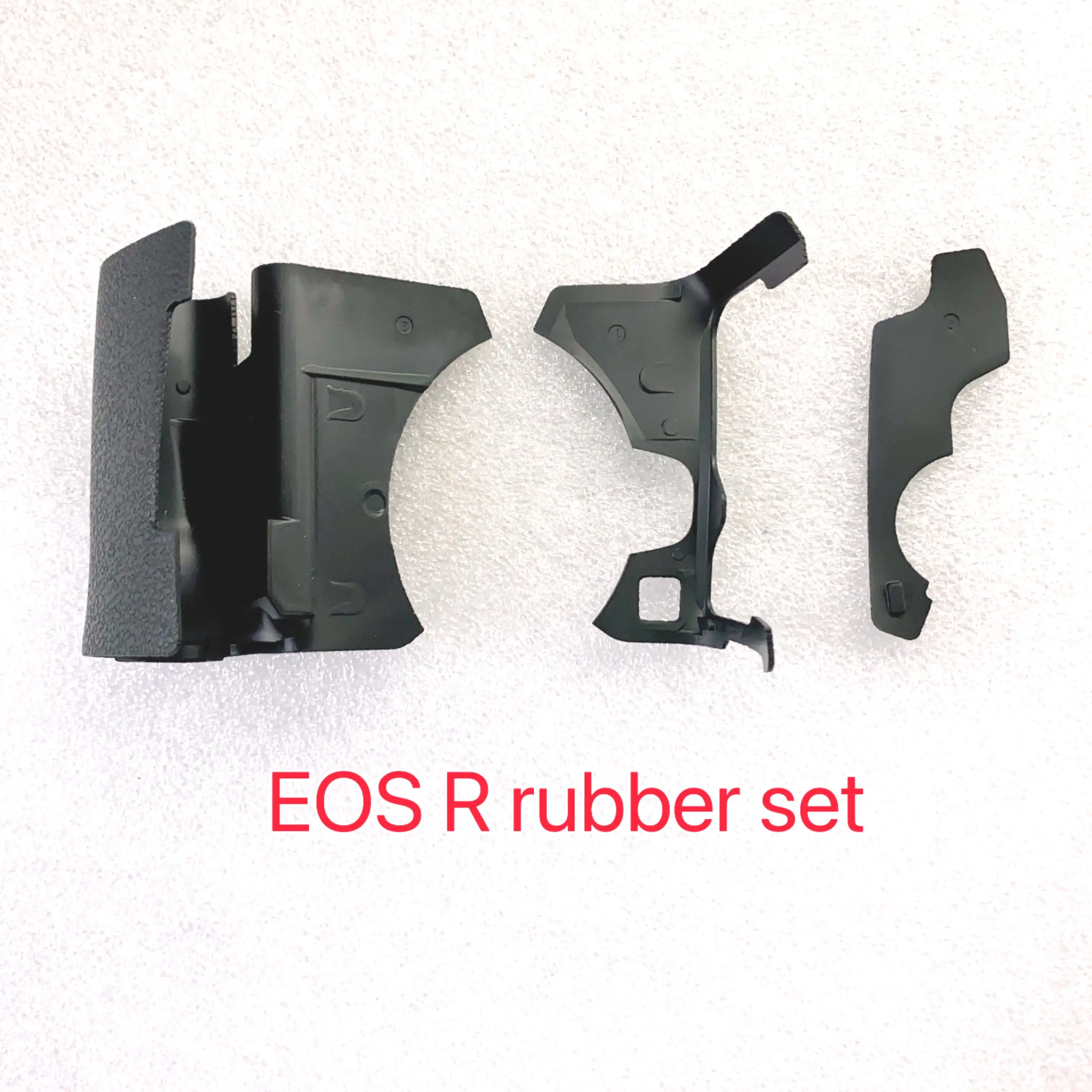 مجموعة مطاط الجسم الأصلية الجديدة لكاميرات Canon EOS R قبضة الأيدي المطاطية/المطاط الجانبي/المطاط الإبهام SLR