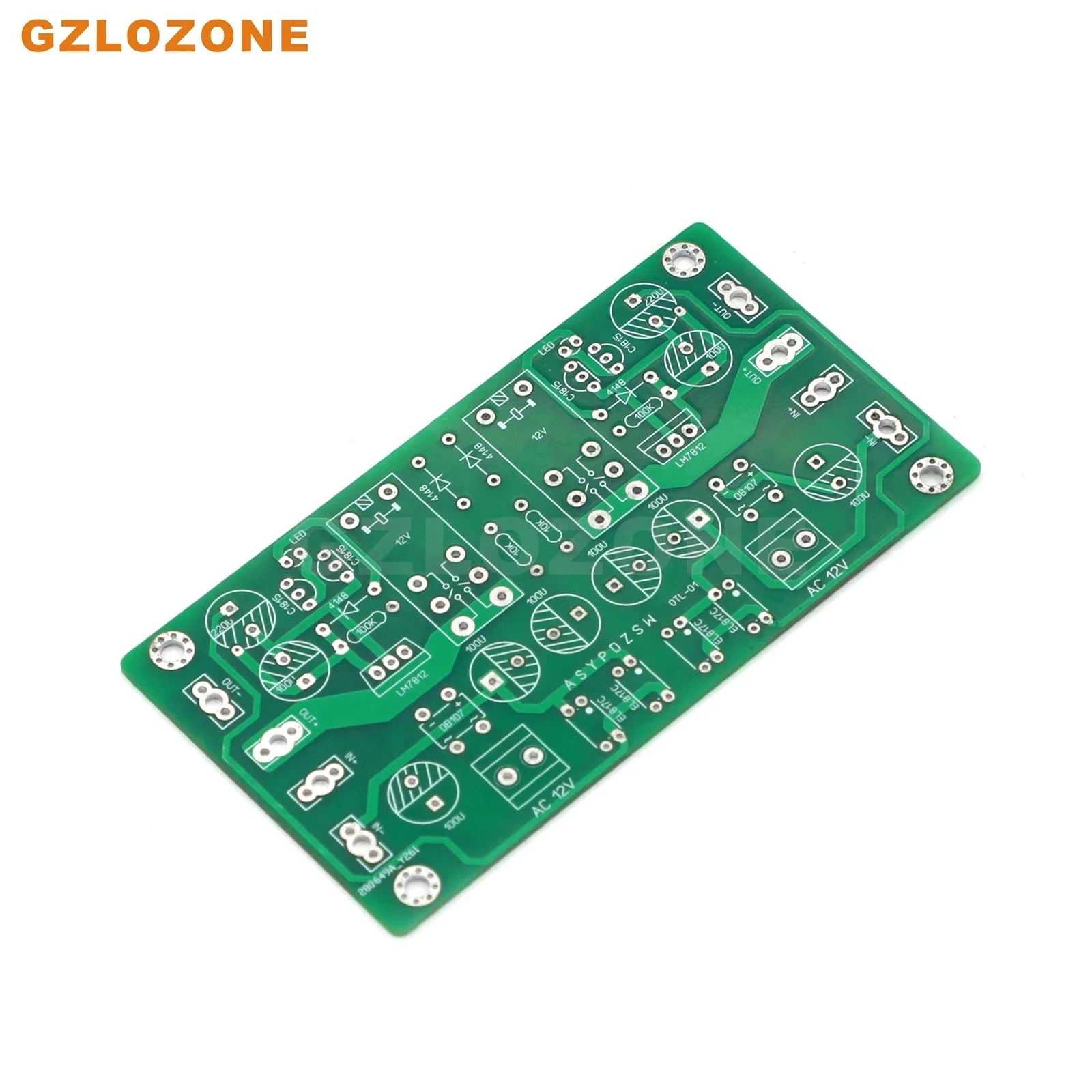OTL-01 ステレオ OTL スピーカー遅延保護光電 SPK 保護ベア PCB A21SE