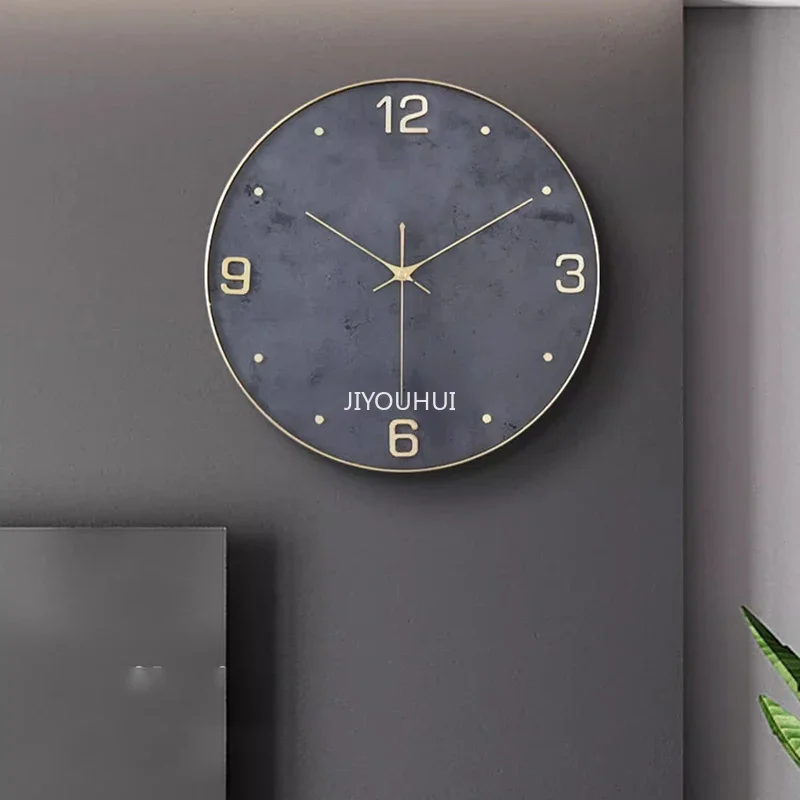 Luxury Large Digital Wall Clock Modern Digital Living Room Home Elegant Wall Clock Modern Aesthetic Reloj Pared Room Decorations