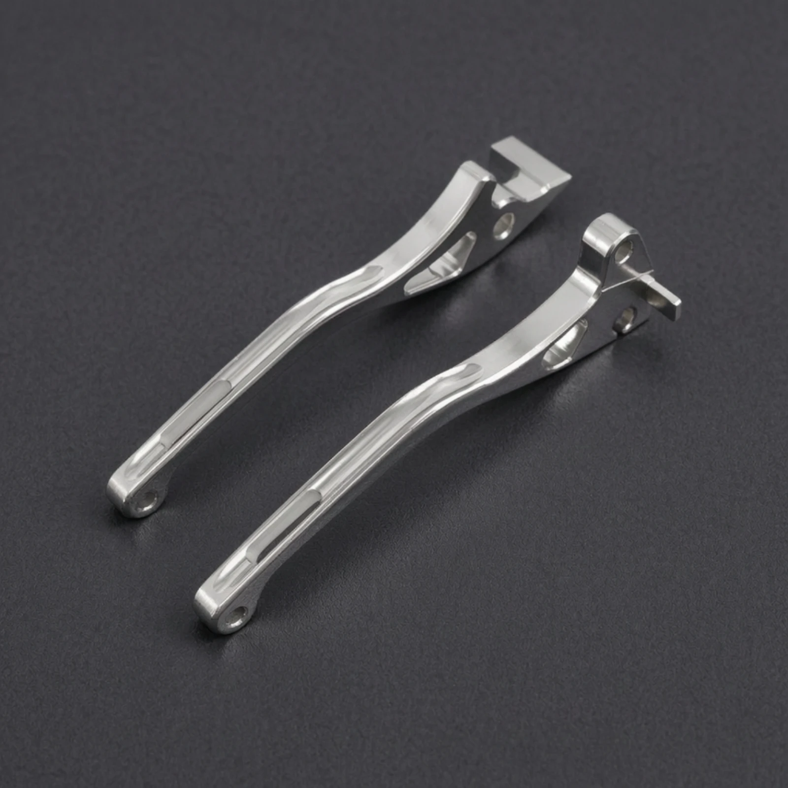 Motorcycle Brake Lever Aluminum Alloy Motorcycle Brake Handles Hardware Anodized Fade-Resistant for Customization
