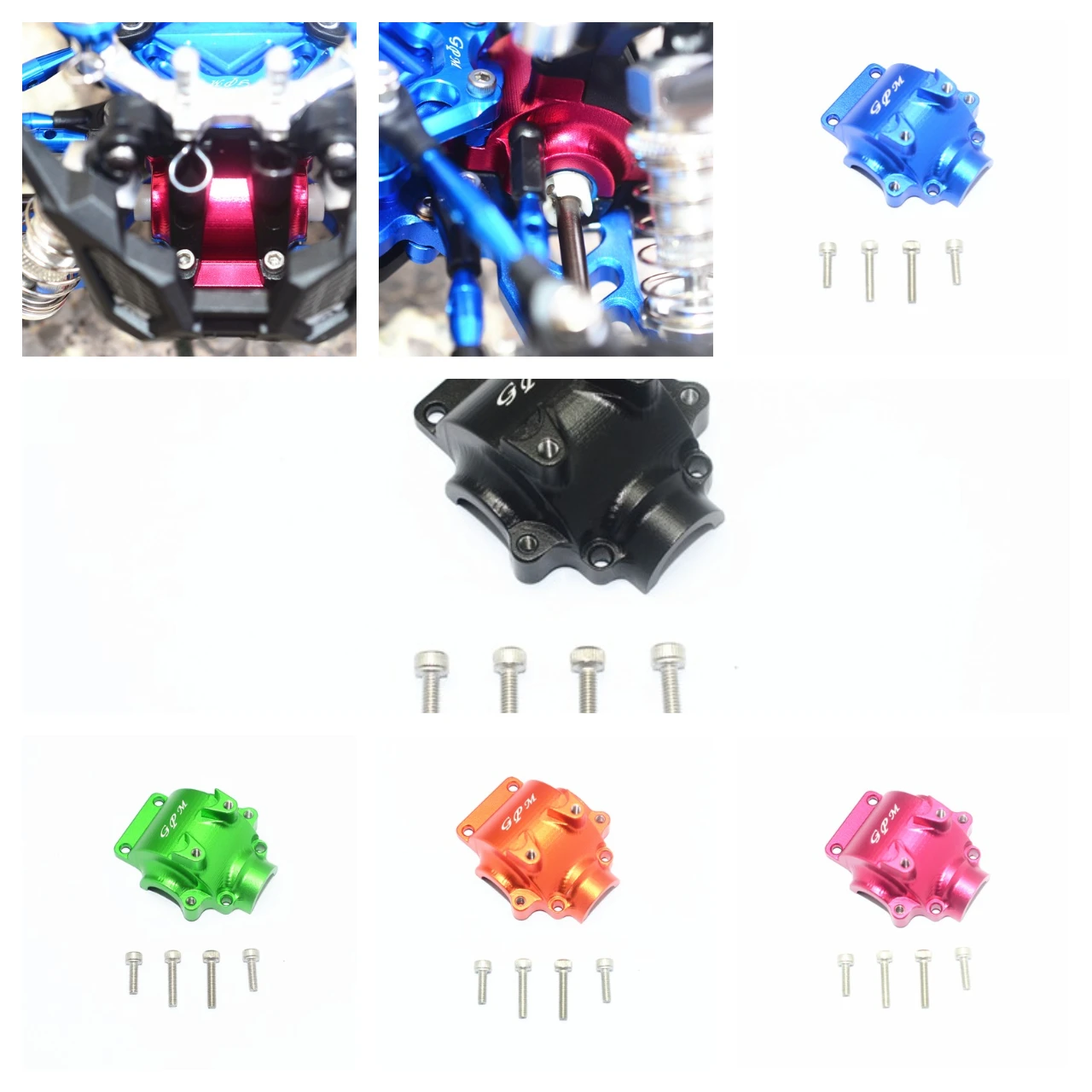 

GPM Aluminum Front Gear Box Cover For AXIAL 1/18 Yeti Jr Score Trophy Truck