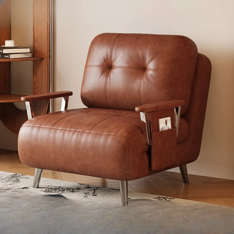 

New small retractable sofa, leave-in single double multi-functional folding sofa bed