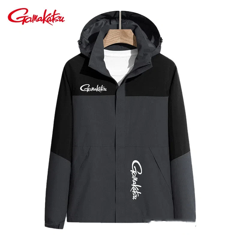 

Gamakatsu 2025 New Windproof Charge Coat Men's Women's Thin Coat Outdoor Sports Mountaineering Fishing Jackets