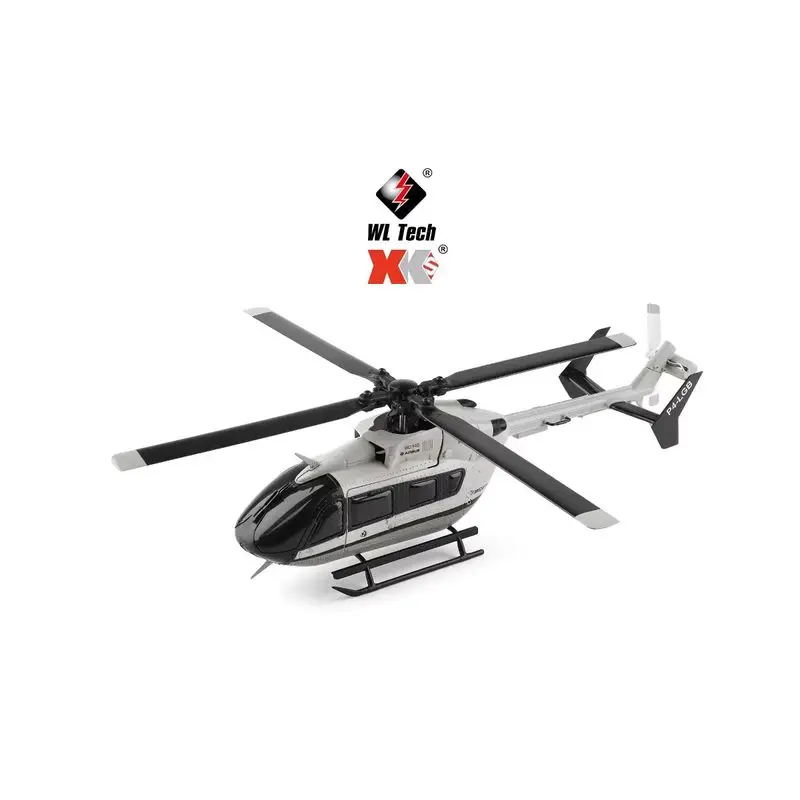 WeiLi K160 RC เฮลิคอปเตอร์ 4 ช่อง Brushless EC-145 ความสูงเสถียรภาพจําลองของเล่นสําหรับรีโมทคอนโทรล