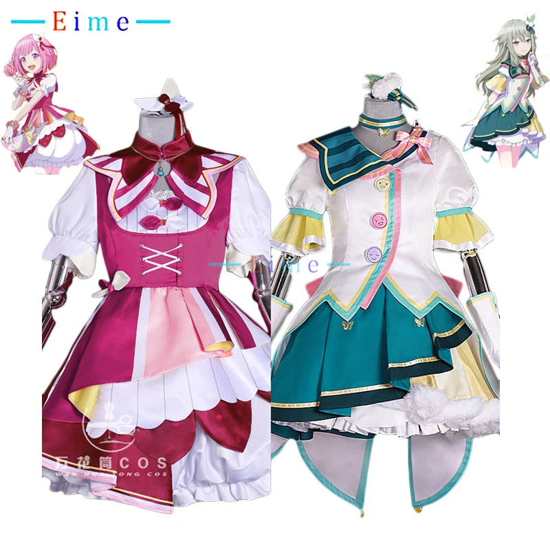 

Game Project Sekai Otori Emu Kusanagi Nene Cosplay Costume Women Cute Party Dress Halloween Carnival Uniforms Custom Made