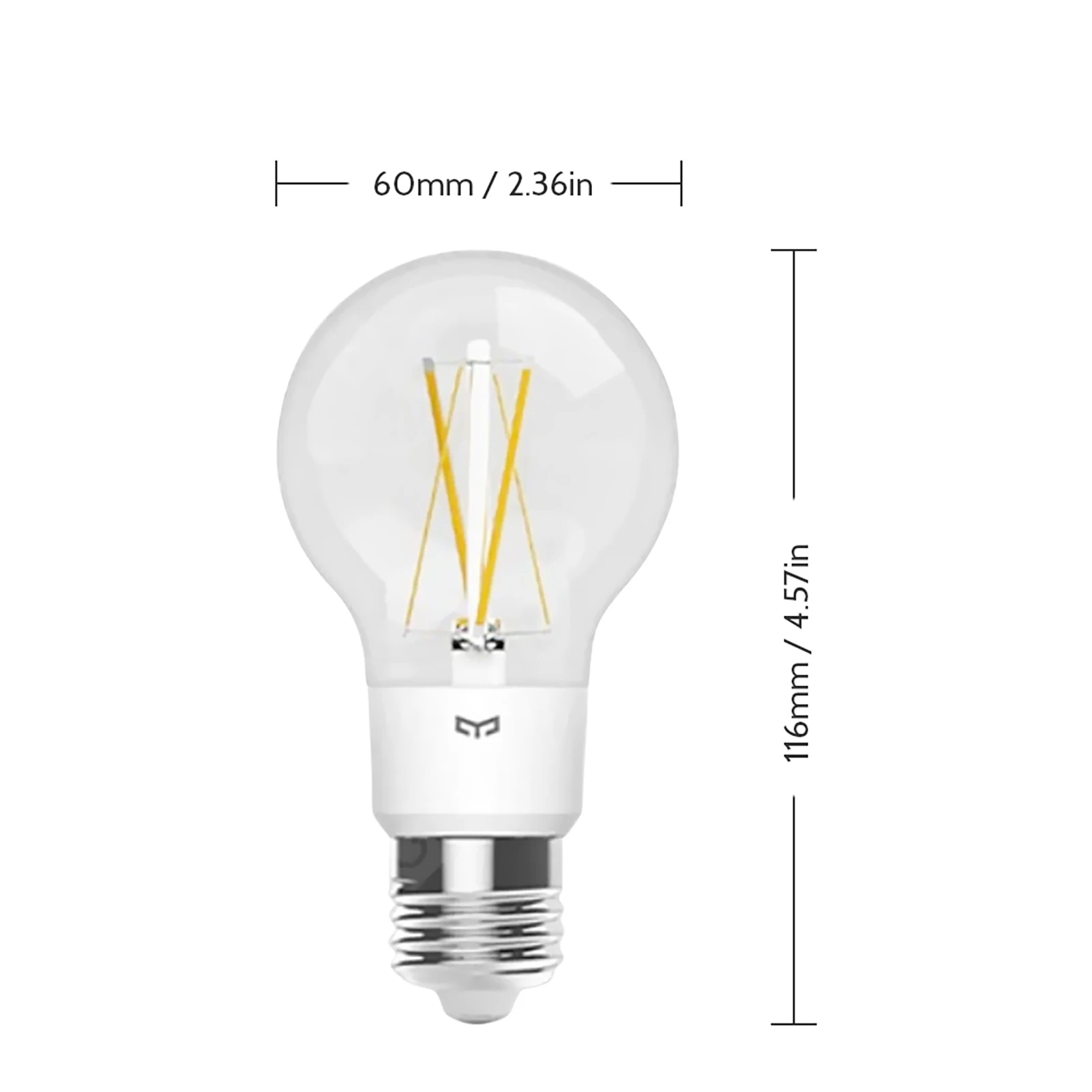 Ampoule à Filament LED intelligente AC100-240V, commande vocale avec application pour usage domestique, Compatible