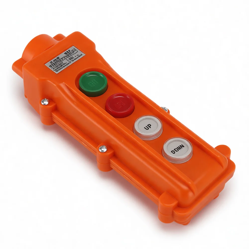 Industrial Rainproof Pendant Control Station COB 61 Series Hoist Crane Push Button Switch Electric Lifting Machine Tool