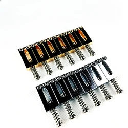 1 Set Original GOTOH S21 Steel Saddle / Electric Guitar Bridge Saddle 10.5MM Chrome Silver Gold
