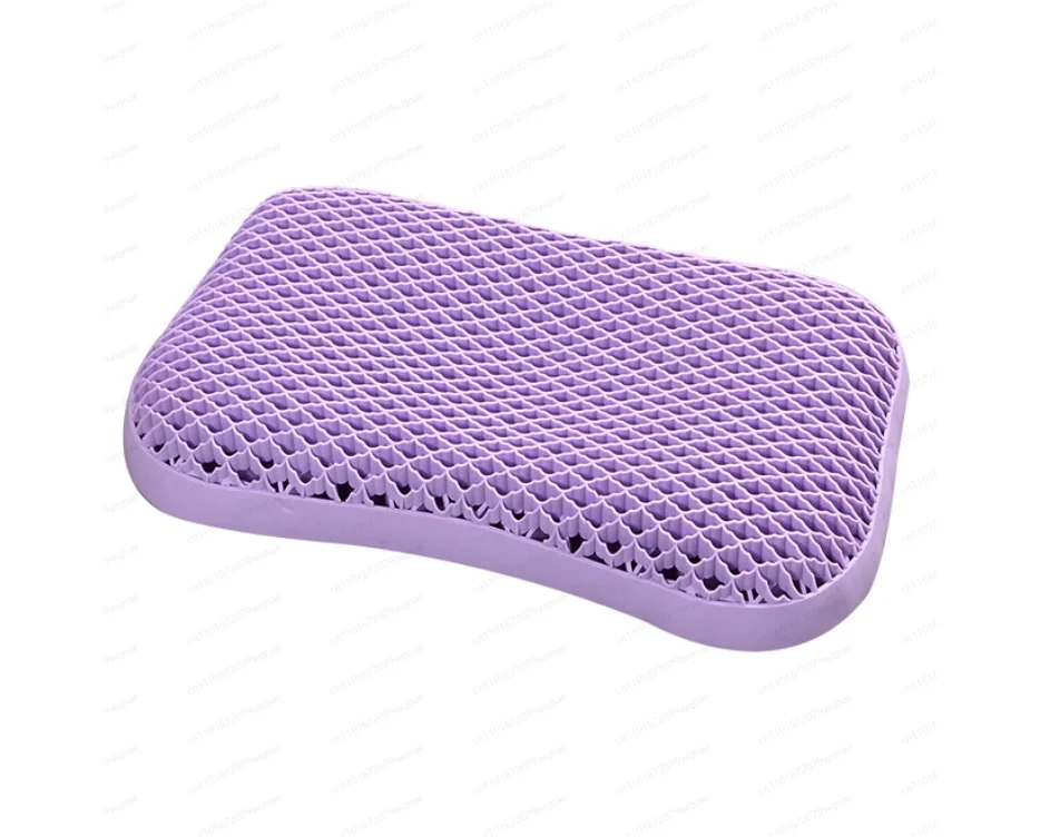 

Подушка для поддержки шеи с гелевой пеной с эффектом памяти, облегчение боли в голове и шее с нулевым давлением, очень дышащая и прохладная подушка для сна