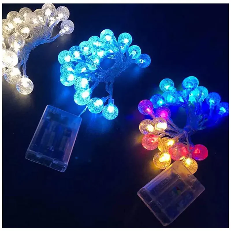 Twinkle Lamps Star String Lights LED Fairy Light Battery Operated Christmas Party Wedding Home Outdoor Patio Ramadan Decoration